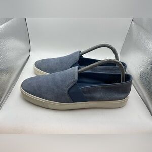 Vince. Blue leather women’s loafers size 8.5